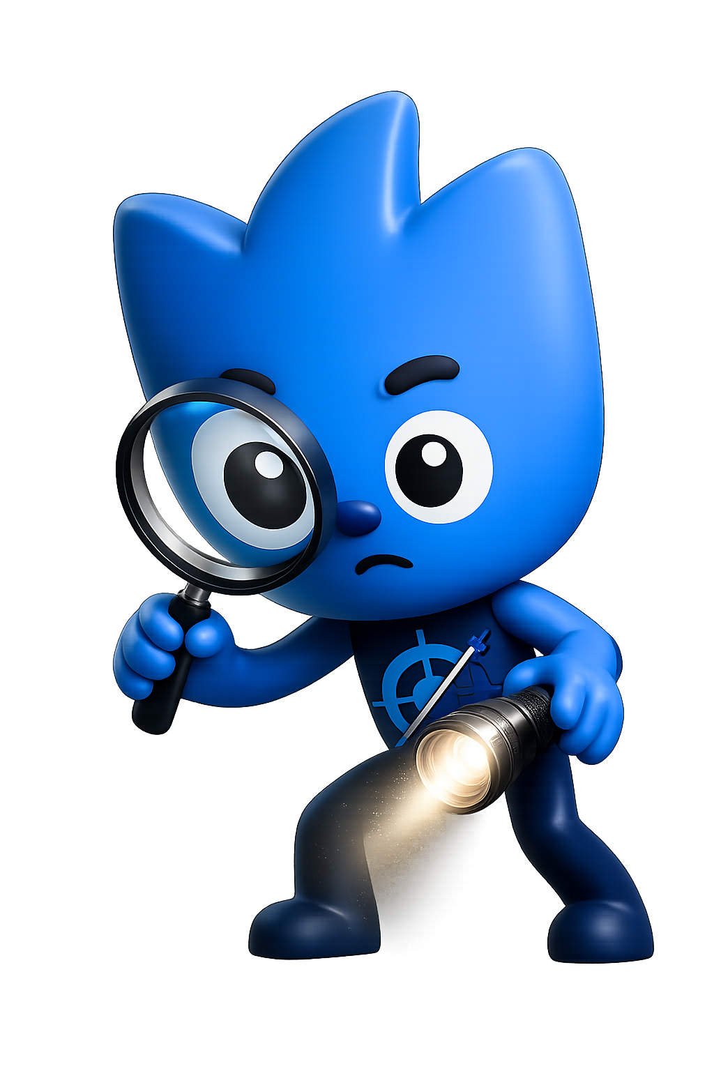 Ga, mascote do Gatilho Ofertas no modo escuro